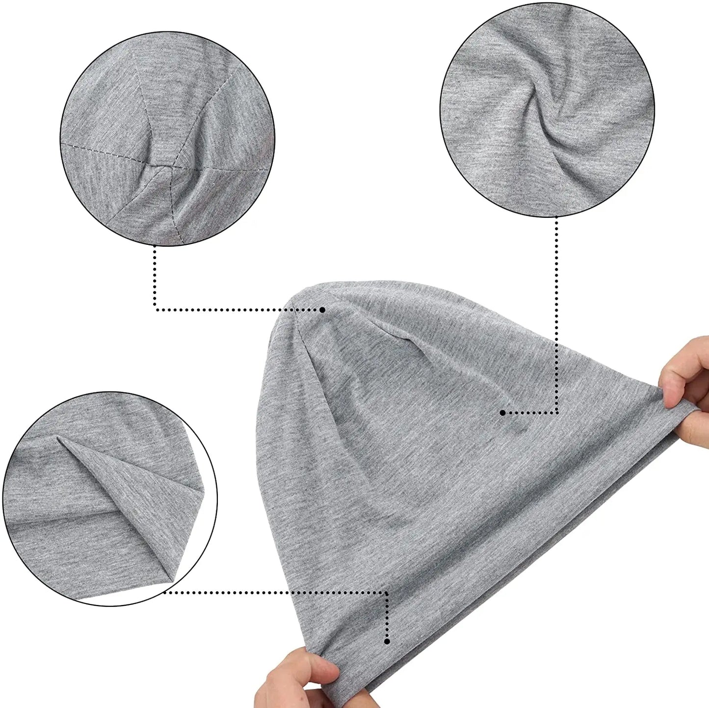 Downtown Slouchy Cotton Beanie