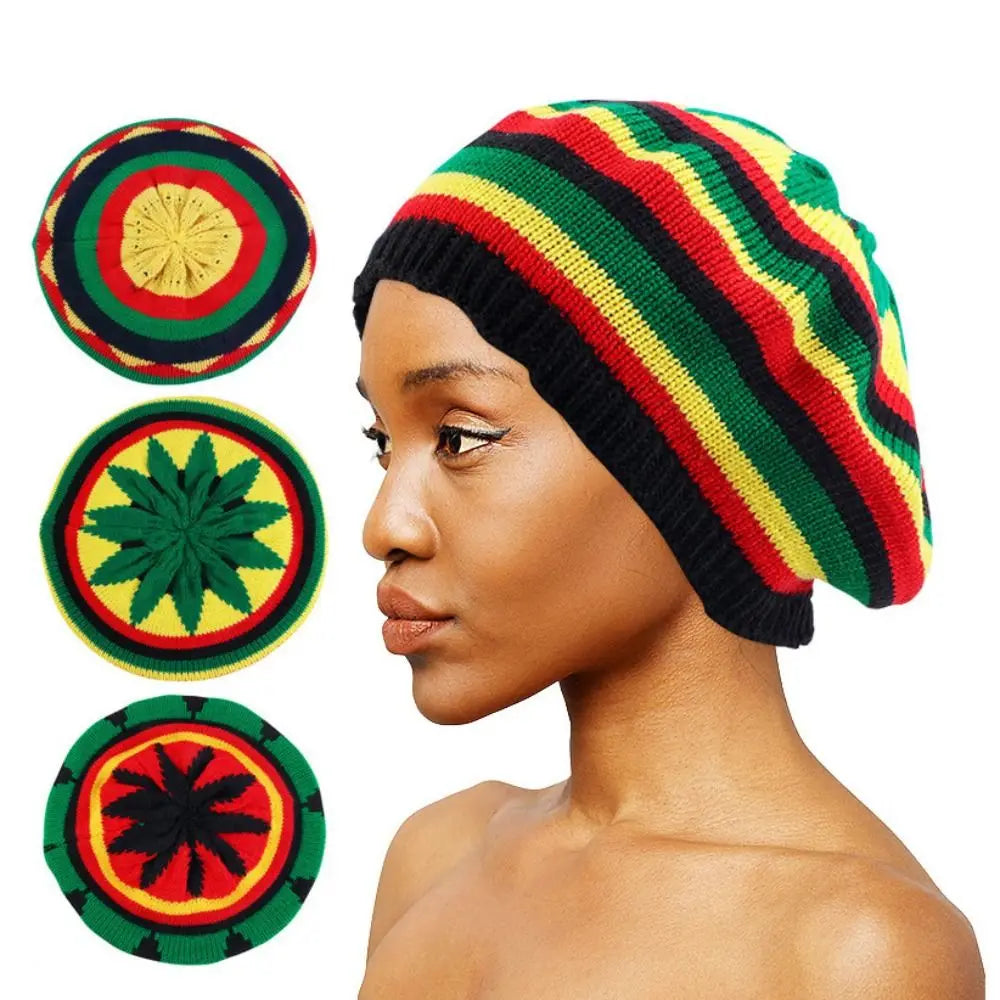 Jamaica Reggae Slouchy Beanie