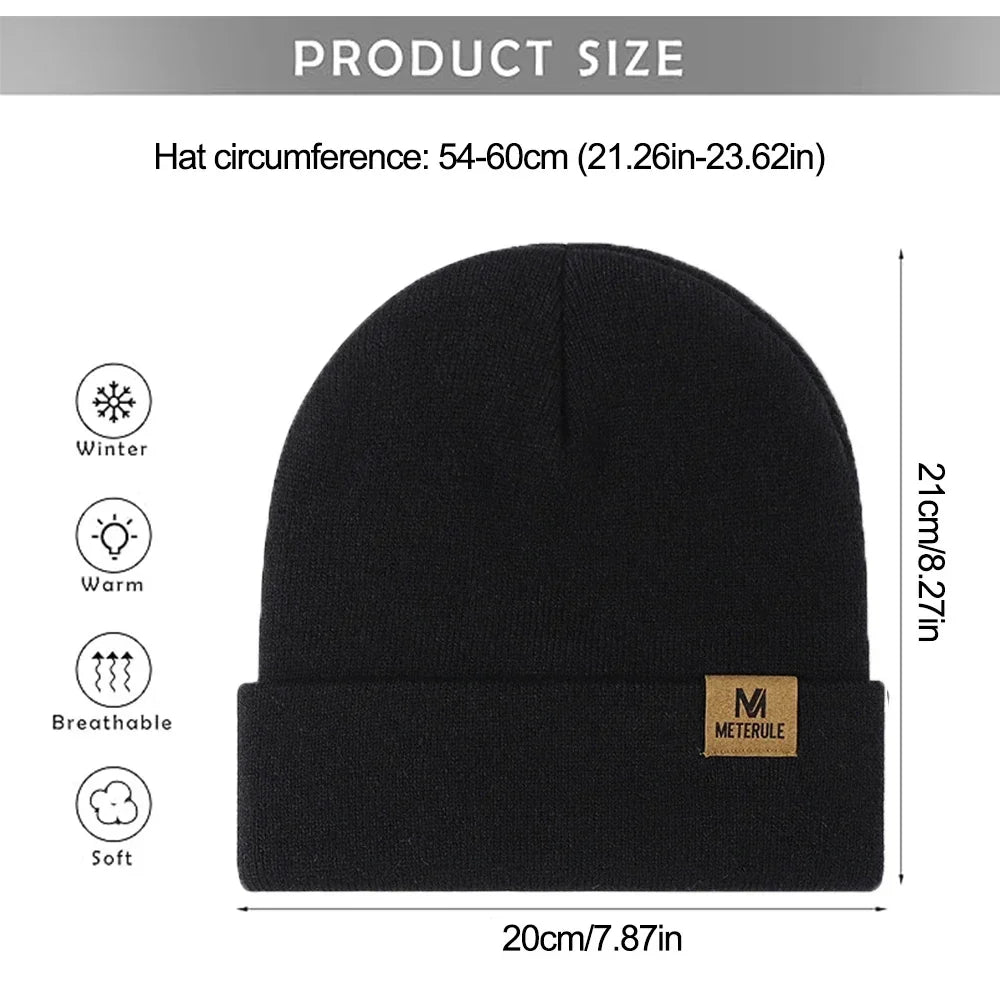 Meterule Winter Knitted Beanie