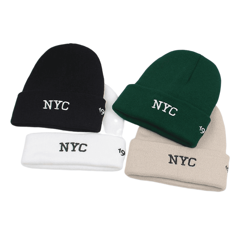 New York City Cotton Beanie