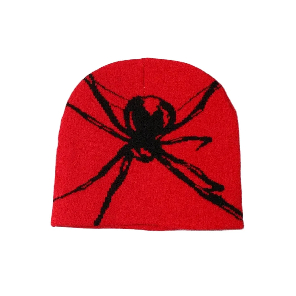 Spider Web Knitted Beanie
