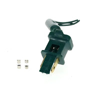 100 5mm Cool White SuperSpark® LED Strobe Christmas Lights, 6" Spacing, Green Wire