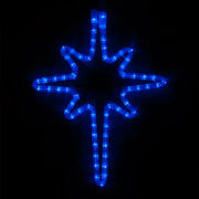 18" Blue LED Bethlehem Star