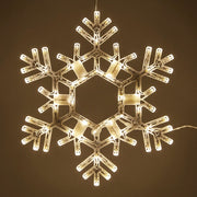 20" LED Folding Snowflake, Warm White, Lights