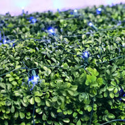 5mm 4' x 6' Blue LED Net Lights, Green Wire