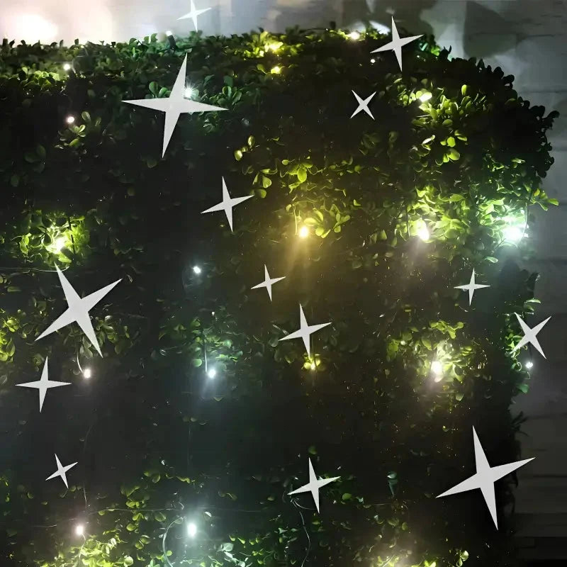 5mm 4' x 6' Champagne - Warm White, Pure White, Cool White DreamSpark® Smooth Fade LED Net Lights, Green Wire