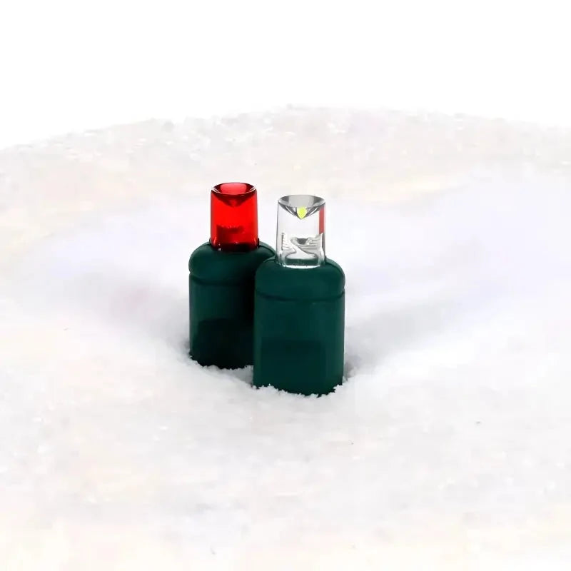 5mm 4' x 6' Red, Cool White DreamSpark® Smooth Fade LED Net Lights, Green Wire