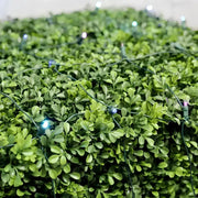5mm 4' x 6' Stardust - Blue, Purple, Teal DreamSpark® Smooth Fade LED Net Lights, Green Wire