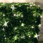 5mm 4' x 6' Warm White DreamSpark® Smooth Fade LED Net Lights, Green Wire