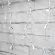 70 M5 Cool White DreamSpark® Slow Fade LED Icicle Lights, White Wire [CLOSEOUT]