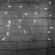 70 M5 Cool White DreamSpark® Slow Fade LED Icicle Lights, White Wire [CLOSEOUT]