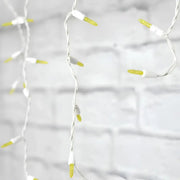 70 M5 Gold DreamSpark® Slow Fade LED Icicle Lights, White Wire [CLOSEOUT]