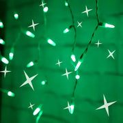 70 M5 Green DreamSpark® Slow Fade LED Icicle Lights, White Wire [CLOSEOUT]