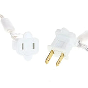 70 M5 Green LED Icicle Lights, White Wire [CLOSEOUT]