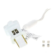 70 M5 Orange LED Icicle Lights, White Wire [CLOSEOUT]