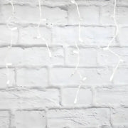 70 M5 Warm White DreamSpark® Slow Fade LED Icicle Lights, White Wire