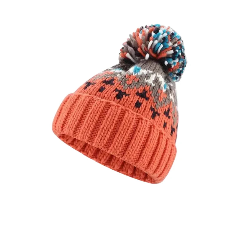 Anderson Christmas Winter Pom Pom Knitted Beanie