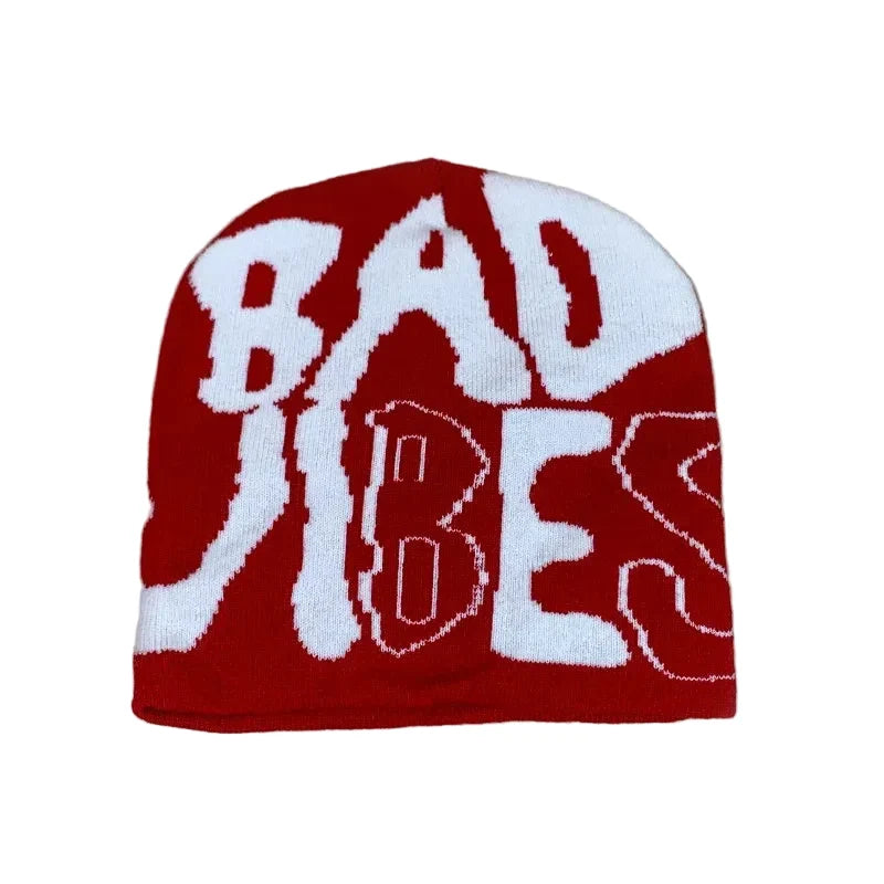 Bad Vibes Knitted Beanie