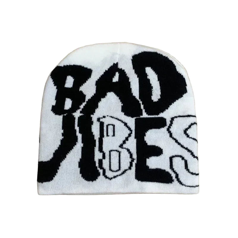 Bad Vibes Knitted Beanie