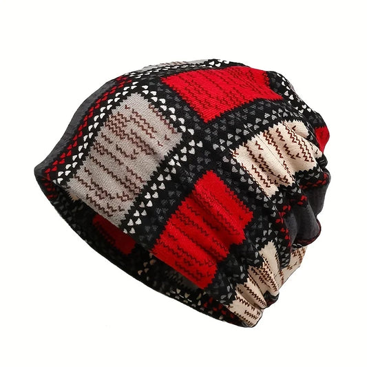 Bristol Vintage Plaid Beanie