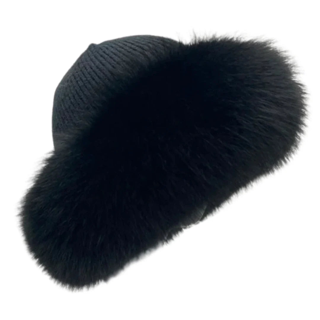 Dampierre Winter Woman Natural Fox Fur Russian Hat