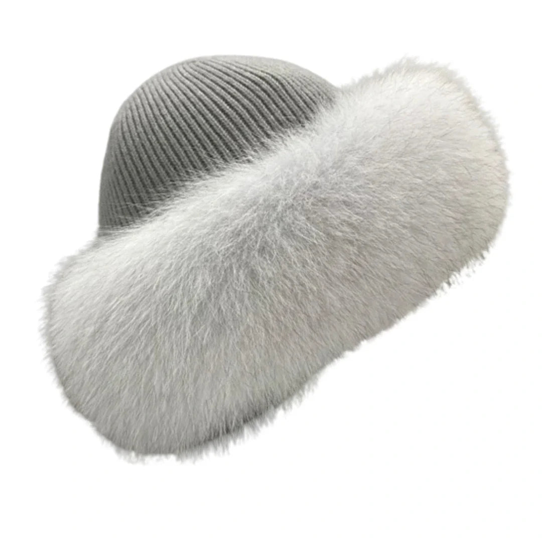 Dampierre Winter Woman Natural Fox Fur Russian Hat