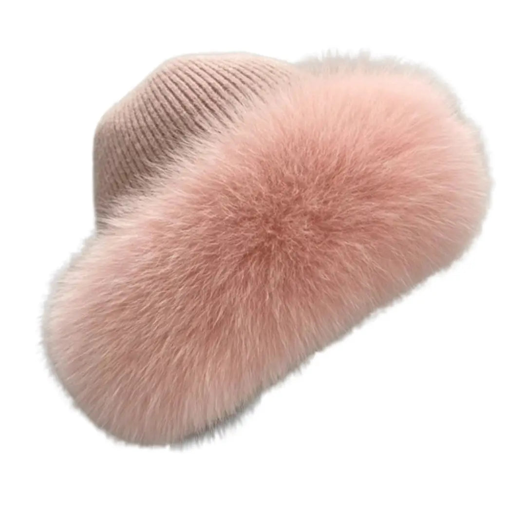 Dampierre Winter Woman Natural Fox Fur Russian Hat