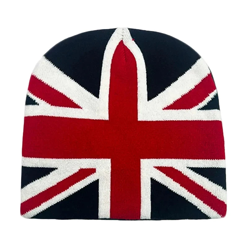 English Flag Knitted Beanie