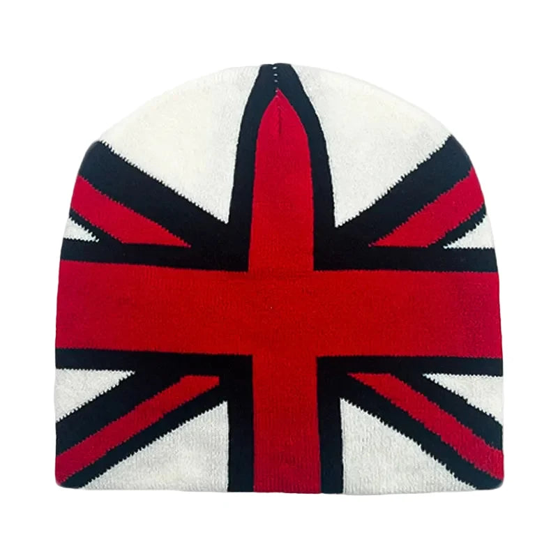 English Flag Knitted Beanie
