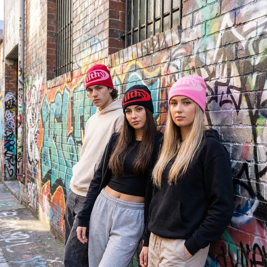 Filthy Winter Knitted Beanie