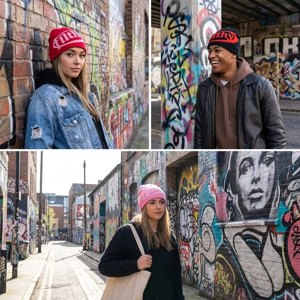 Filthy Winter Knitted Beanie