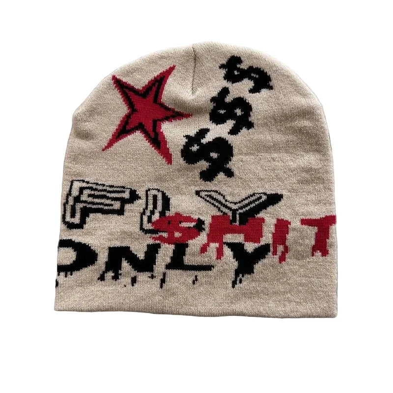 Fly Shit Only Knitted Beanie