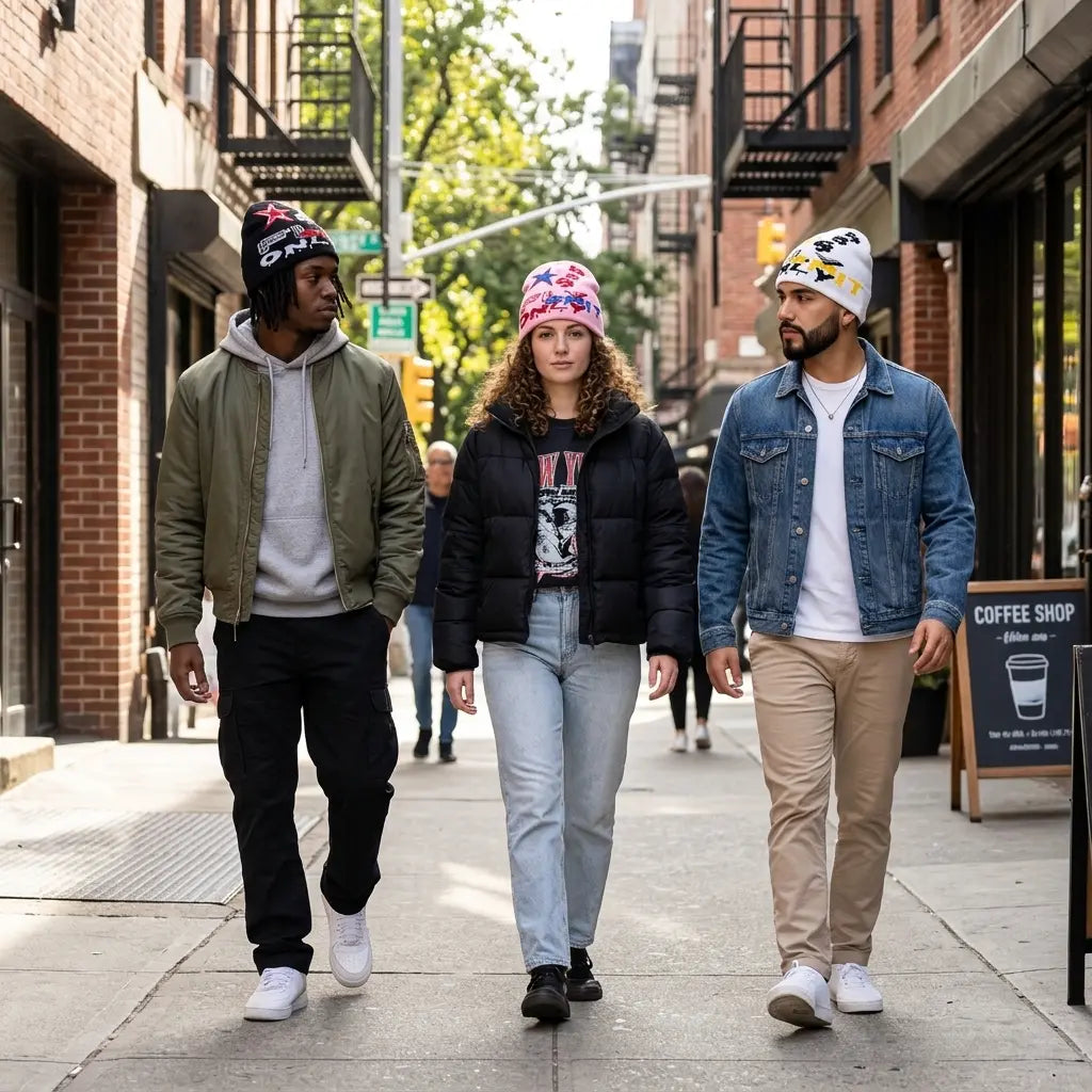 Fly Shit Only Knitted Beanie