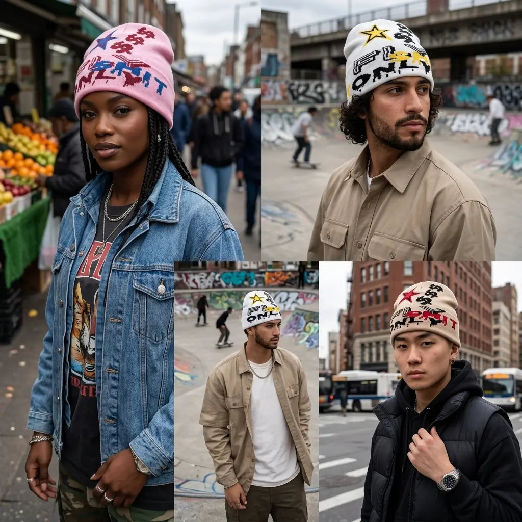 Fly Shit Only Knitted Beanie