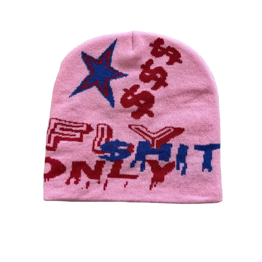 Fly Shit Only Knitted Beanie