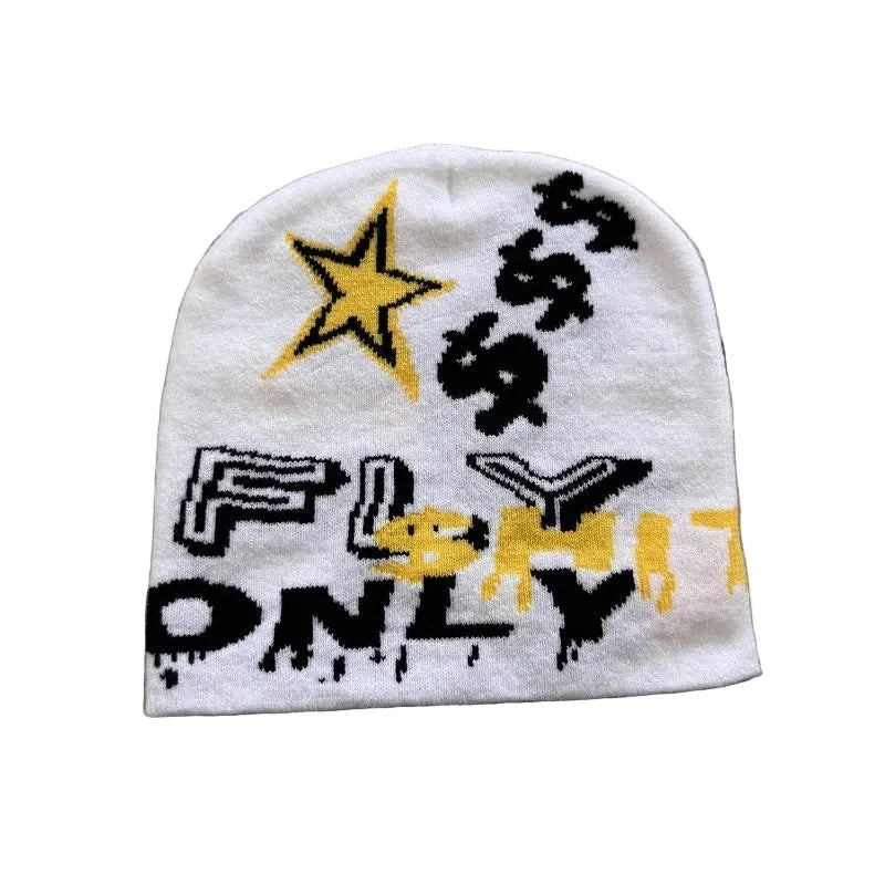 Fly Shit Only Knitted Beanie