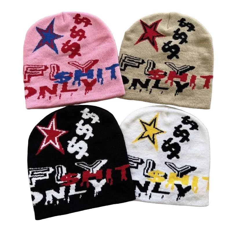 Fly Shit Only Knitted Beanie