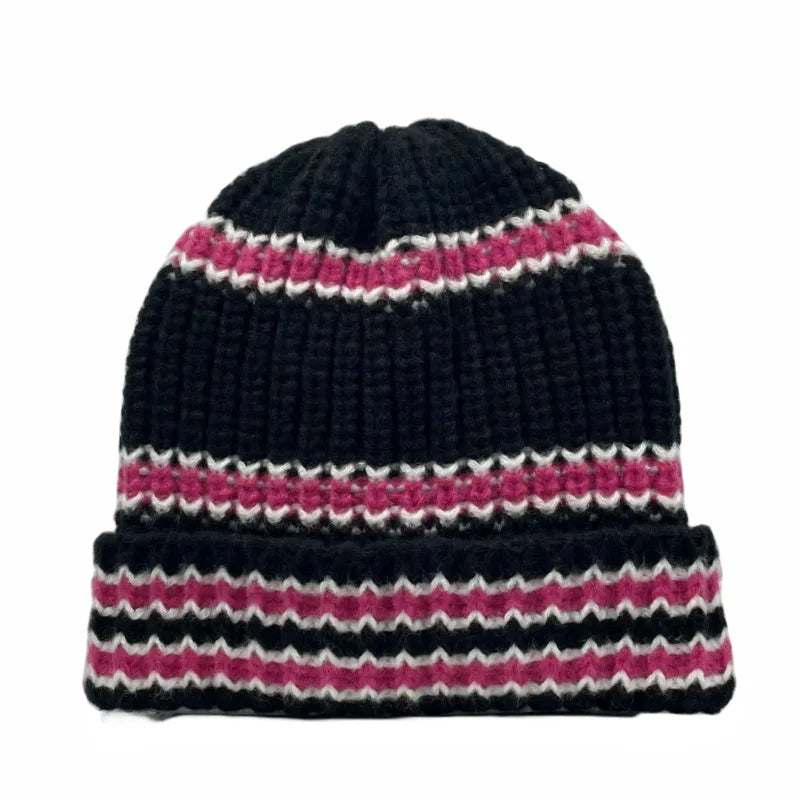 Fremont Winter Striped Knitted Beanie