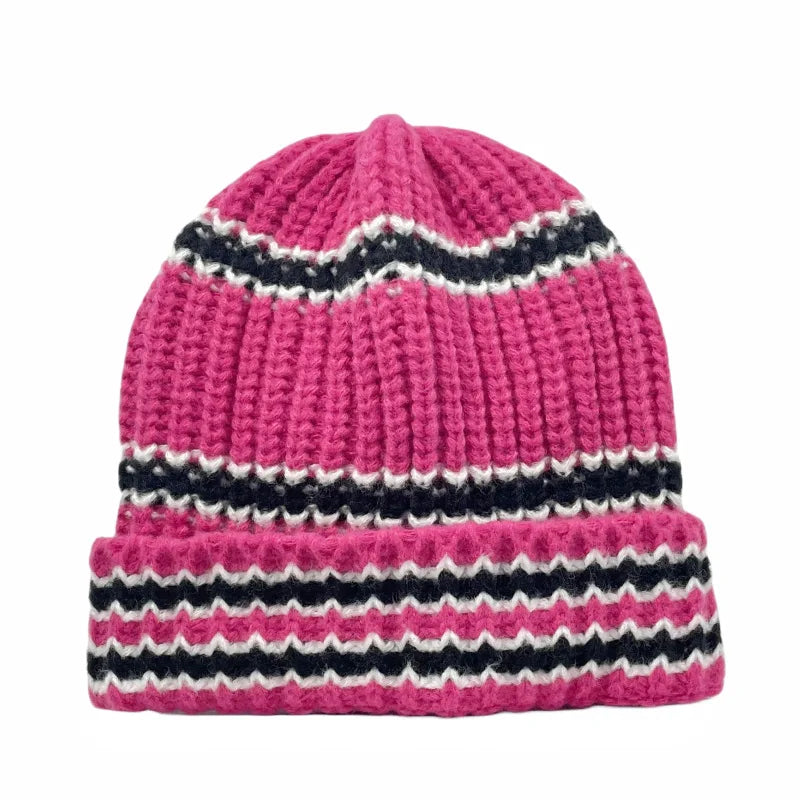 Fremont Winter Striped Knitted Beanie