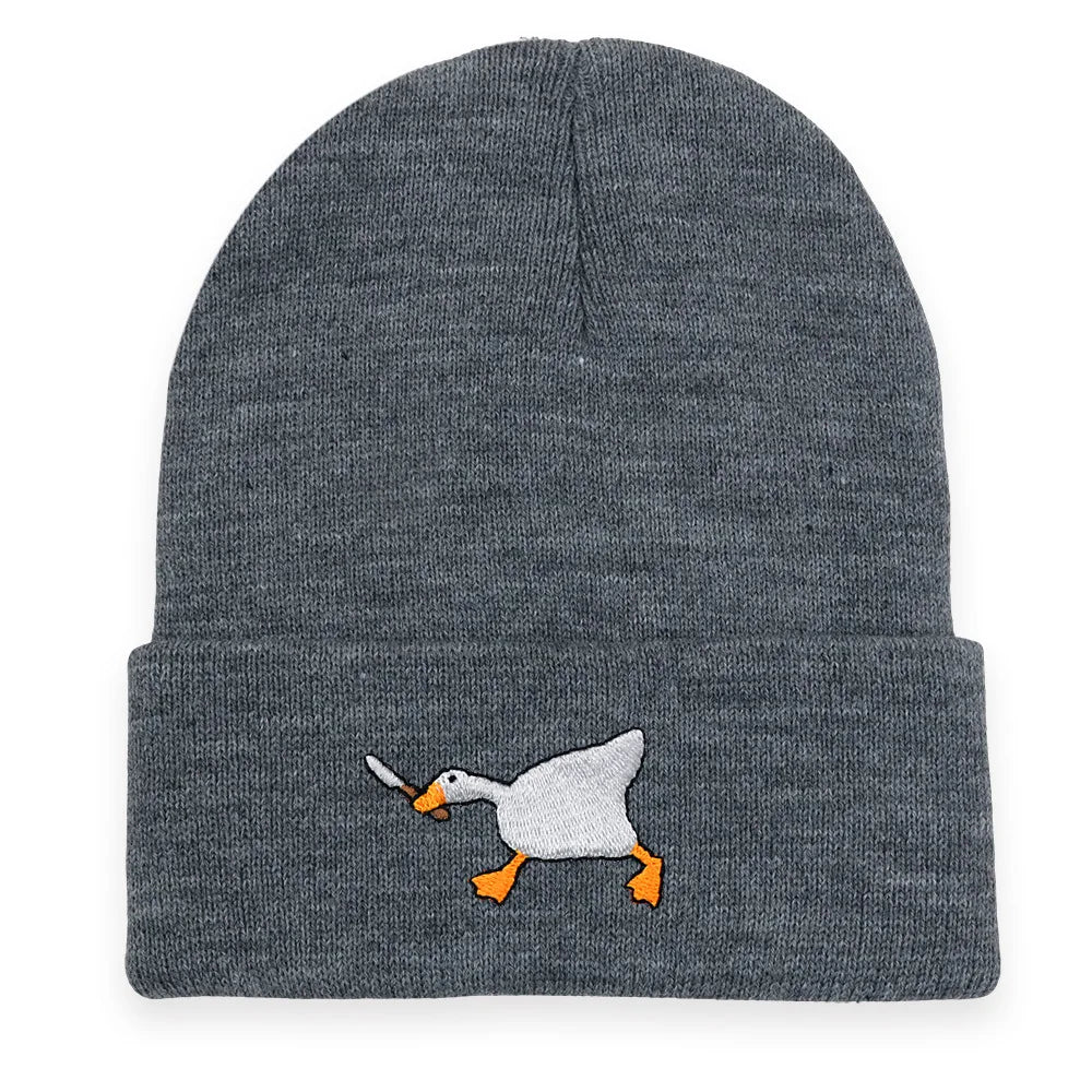 Gangster Goose Knitted Beanie