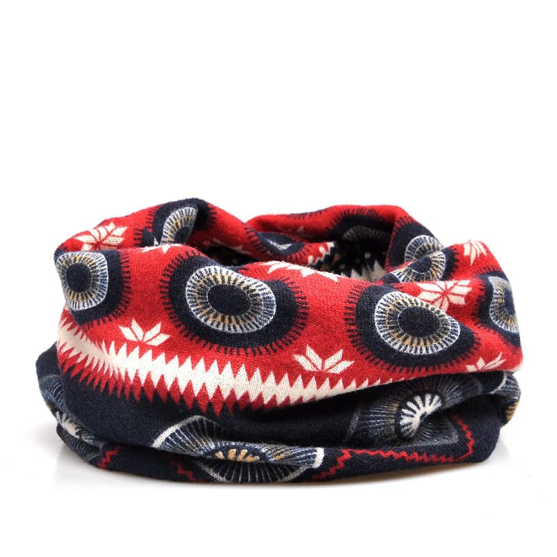 Ghelter Vintage Boho Cotton Snood Beanie