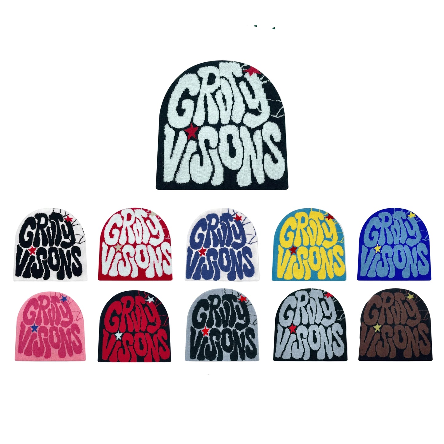 Grvty Visions Knitted Beanie