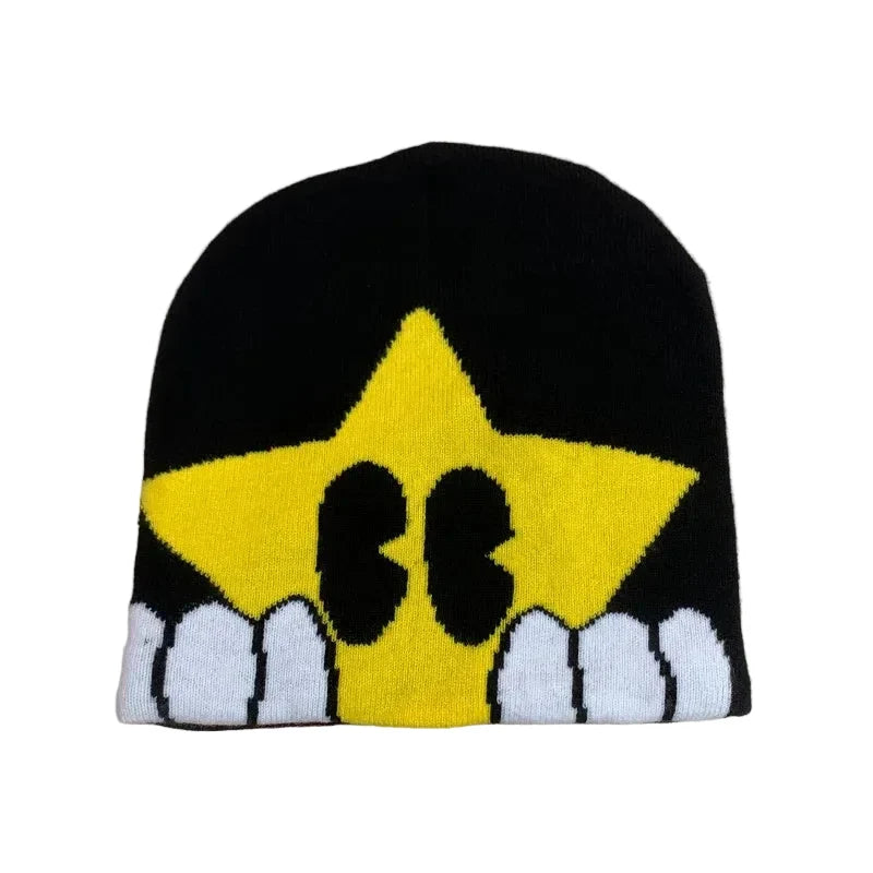 Hidden Star Cartoon Beanie