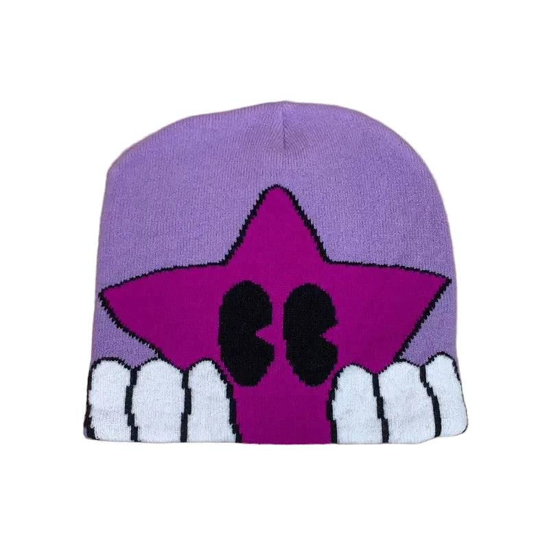 Hidden Star Cartoon Beanie
