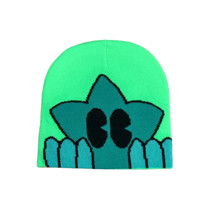 Hidden Star Cartoon Beanie