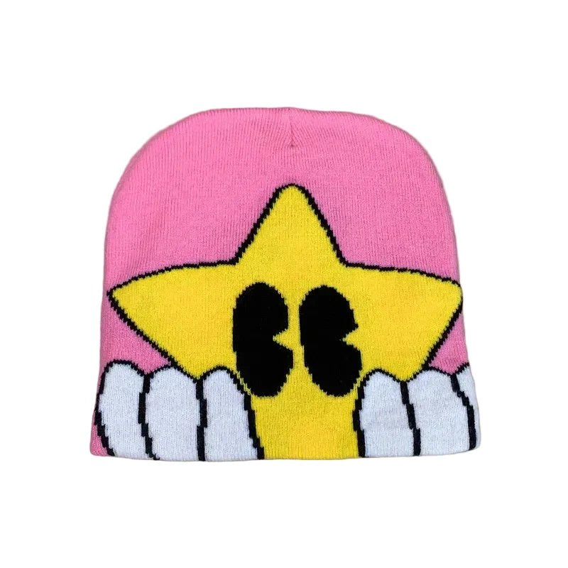 Hidden Star Cartoon Beanie