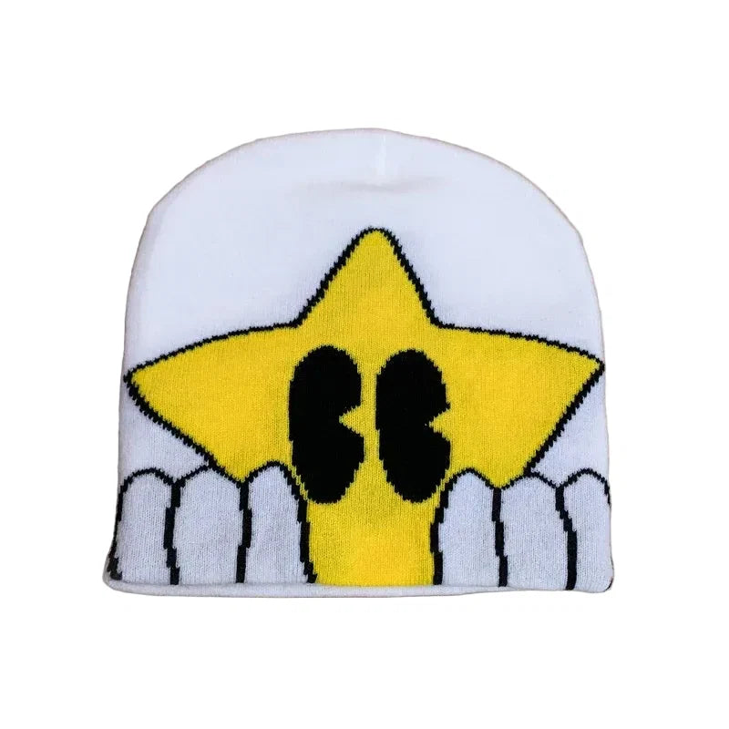 Hidden Star Cartoon Beanie