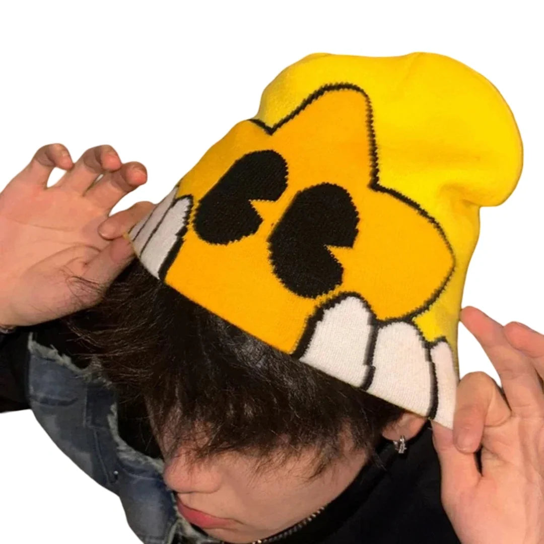 Hidden Star Cartoon Beanie