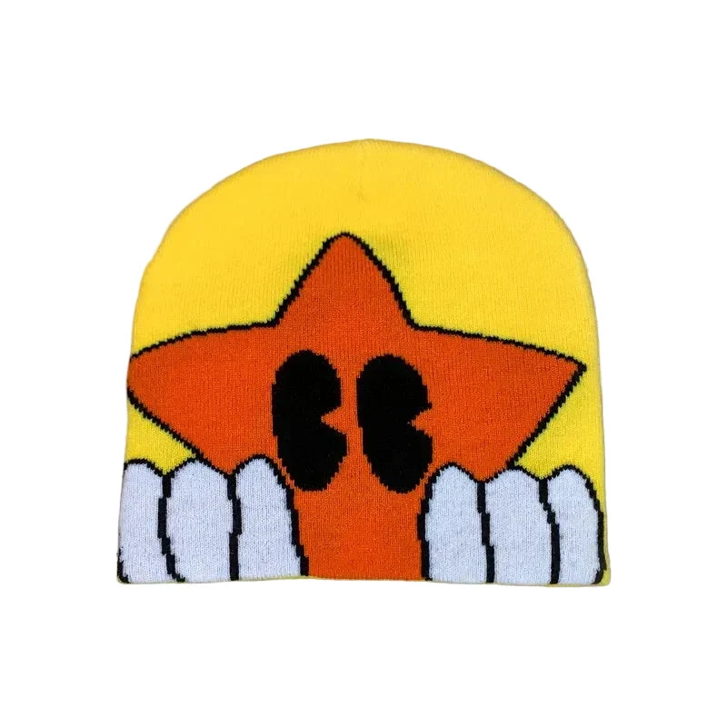 Hidden Star Cartoon Beanie