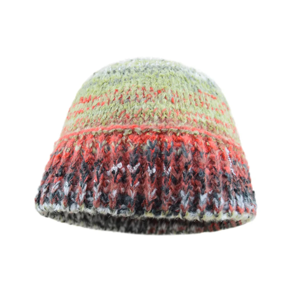 Hudson Winter Knitted Multicolor Beanie